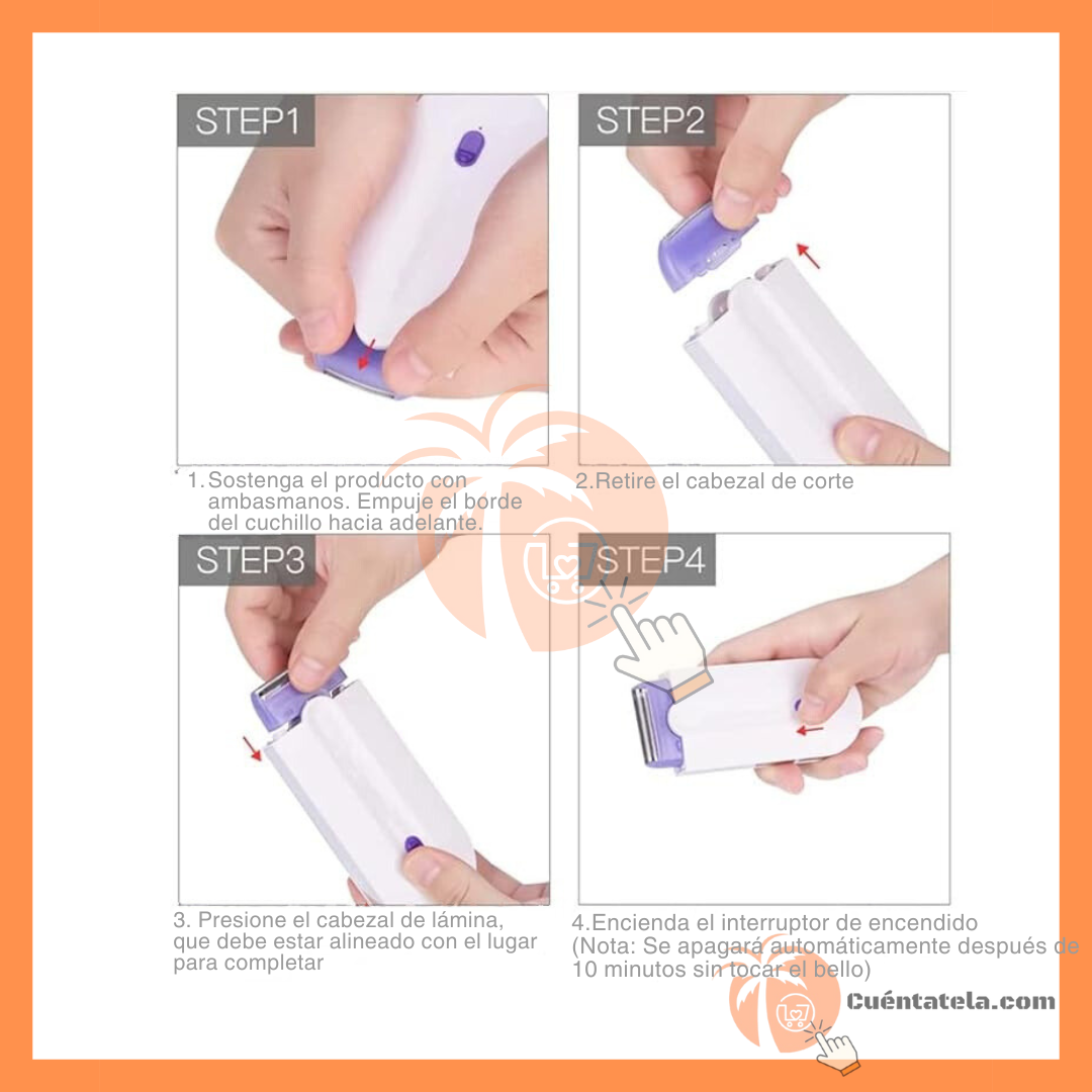 FinishingTouch™ Mini depiladora de cuerpo y rostro