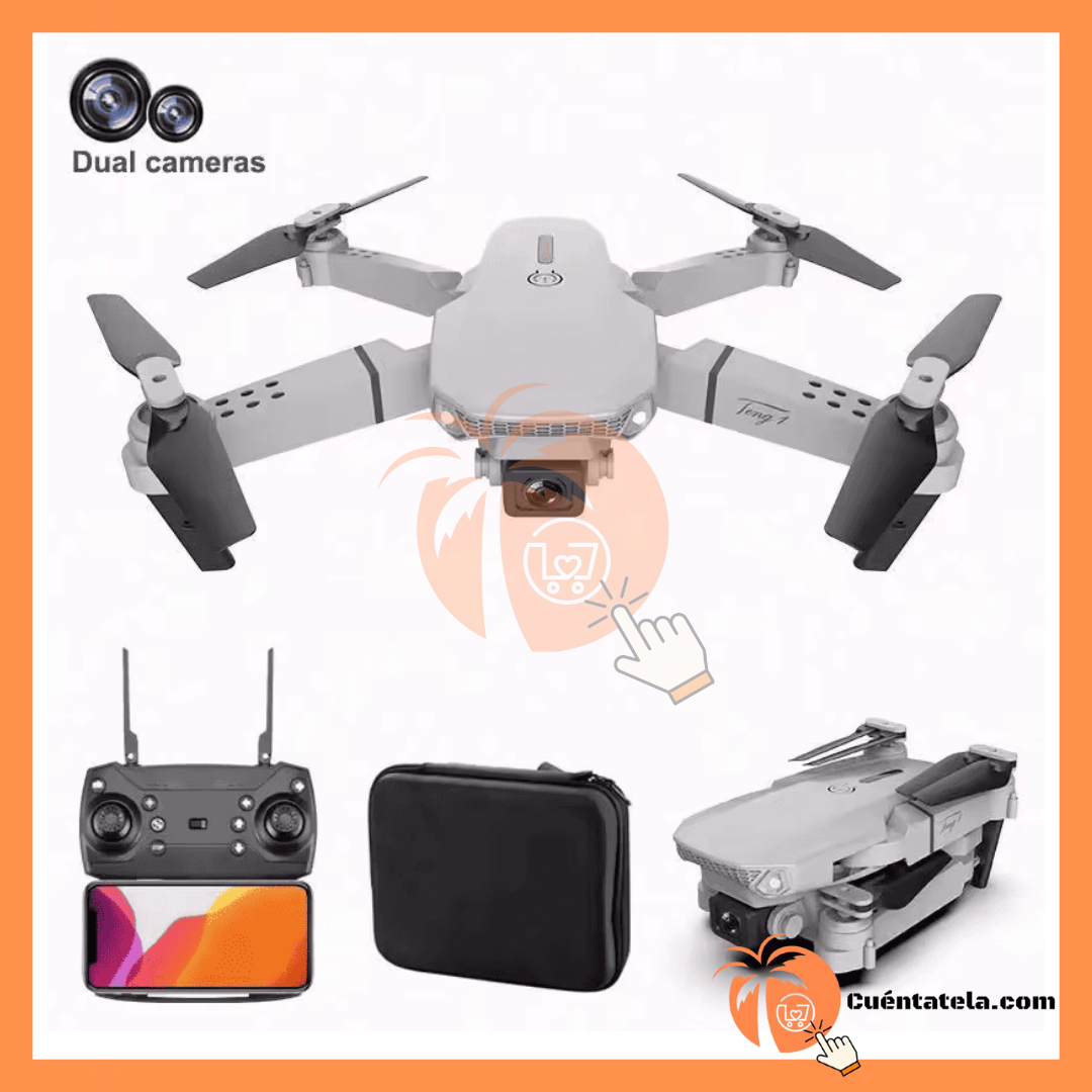 FlyPro 4K™ Dron 4 Ejes Plegable