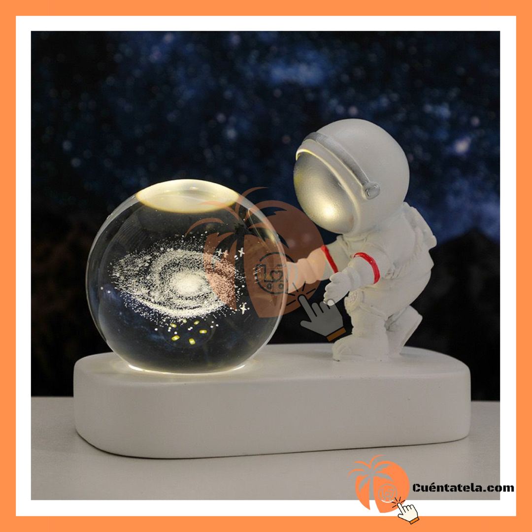 AstroGlow™ Lampara de cristal