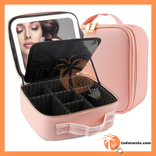 MirrorMe Travel™ Cosmetiquero Portatil