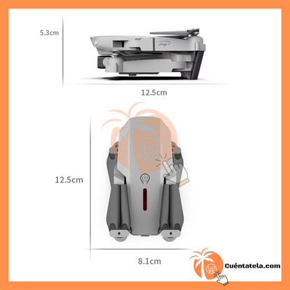 FlyPro 4K™ Dron 4 Ejes Plegable