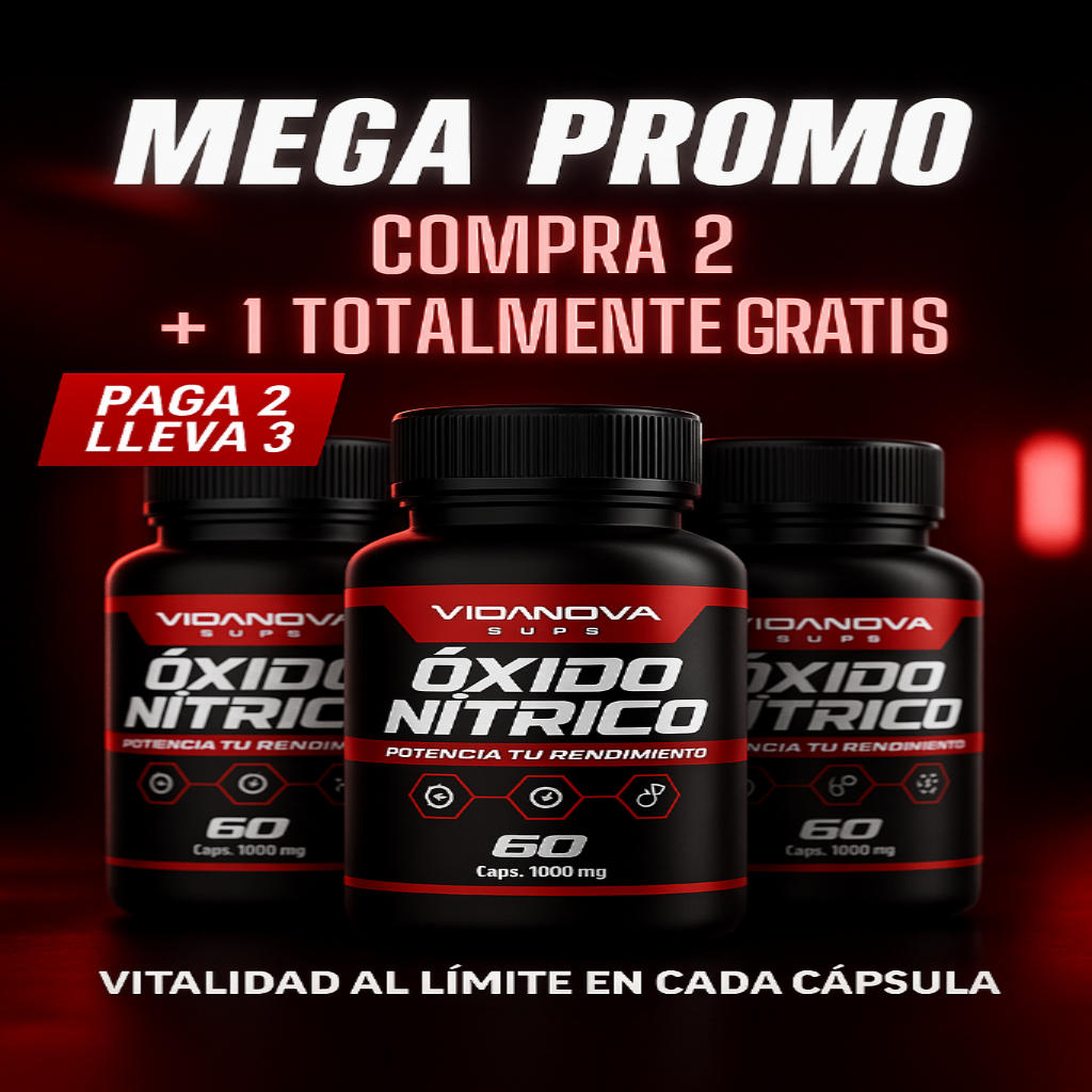 OXIDO NITRICO 1000MG 60 CAPS