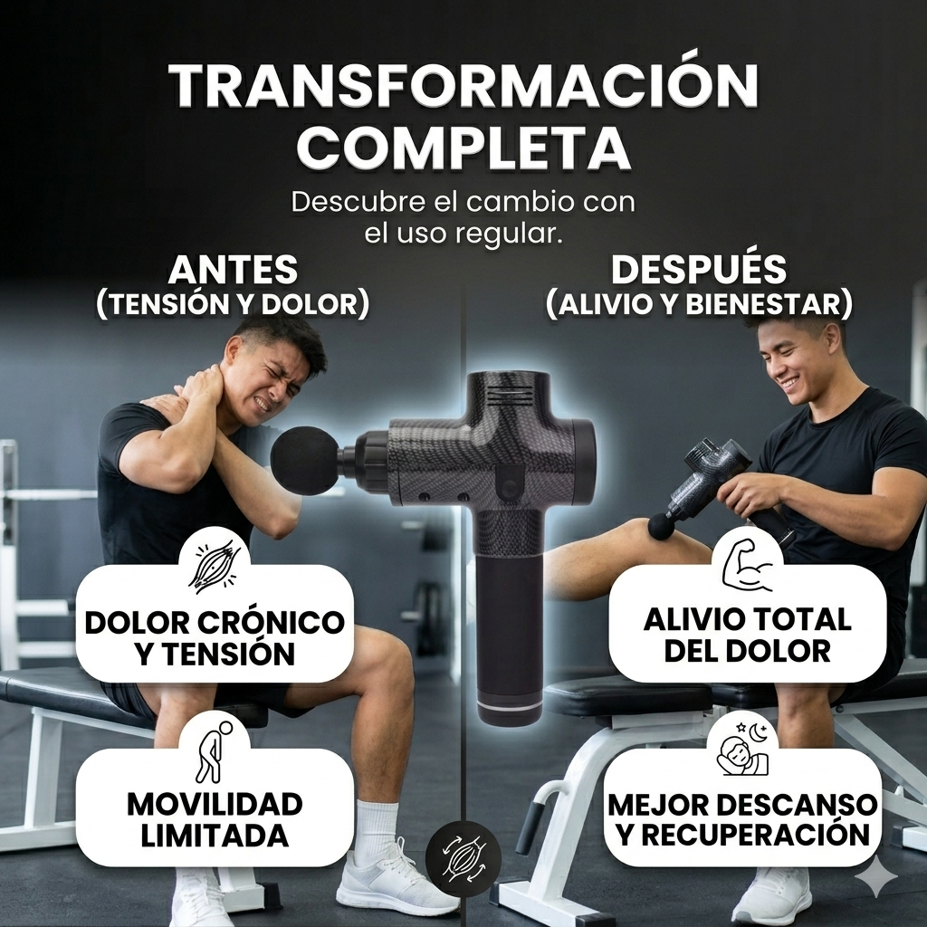 RecoverixPro™ - Recuperación muscular de nivel profesional en casa
