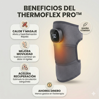 ThermoFlex Pro™ | Masajeador De Rodilla + Calefacción
